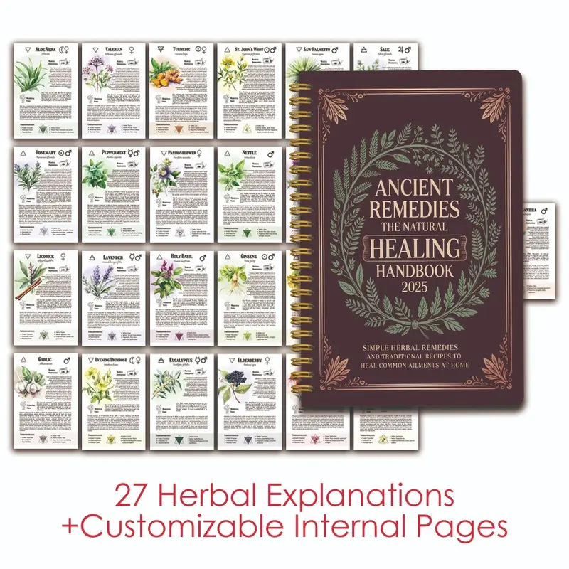 Health & Wellness Utsg - Natural Remedies Handbook with Ancient Cures