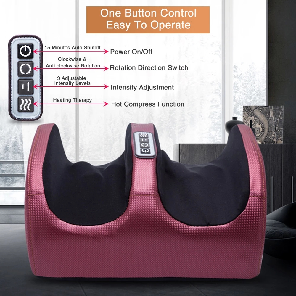 Foot Bath Massager - Foot Massage Machine Electric Shiatsu Foot