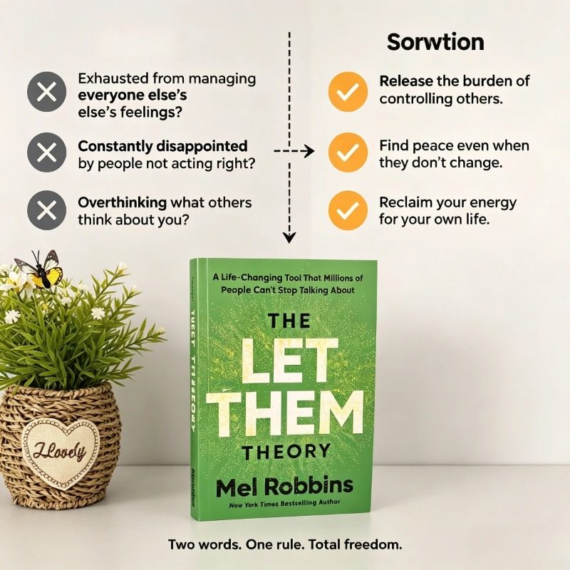 The Let Them Theory By Mel Rob - Health & Wellness Utsg ulasan dan harga