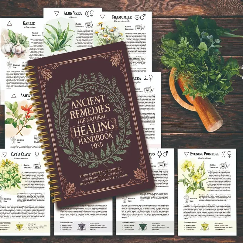 Natural Remedies Handbook with - Health & Wellness Utsg ulasan dan harga