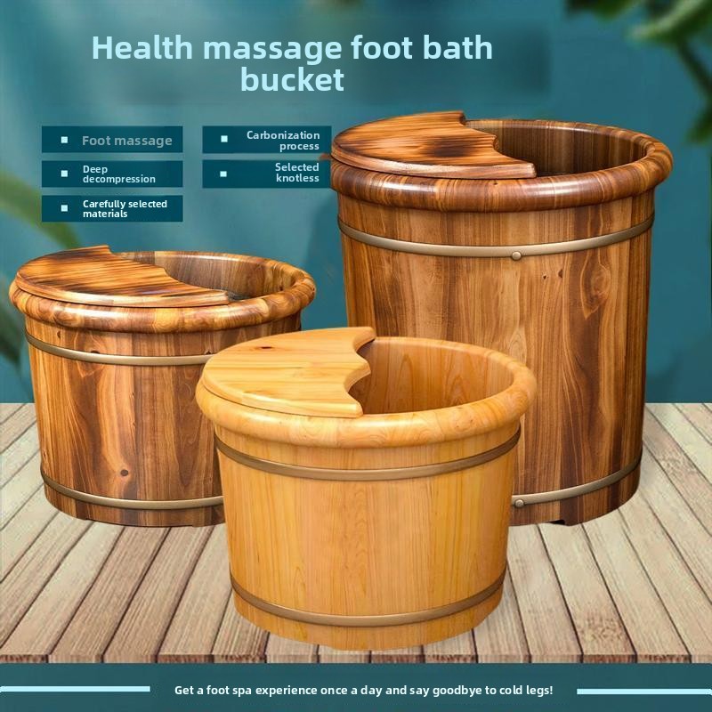 HYS cedar foot bucket foot mas - Foot Bath Massager ulasan dan harga