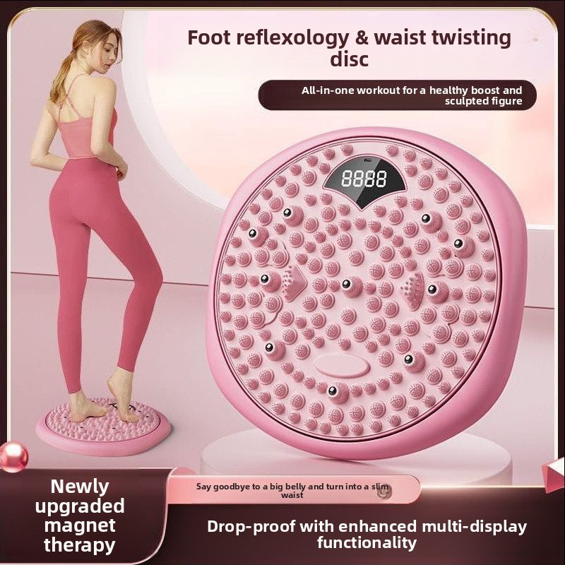 Waist Twisting Disc Home Fitne - Foot Bath Massager ulasan dan harga